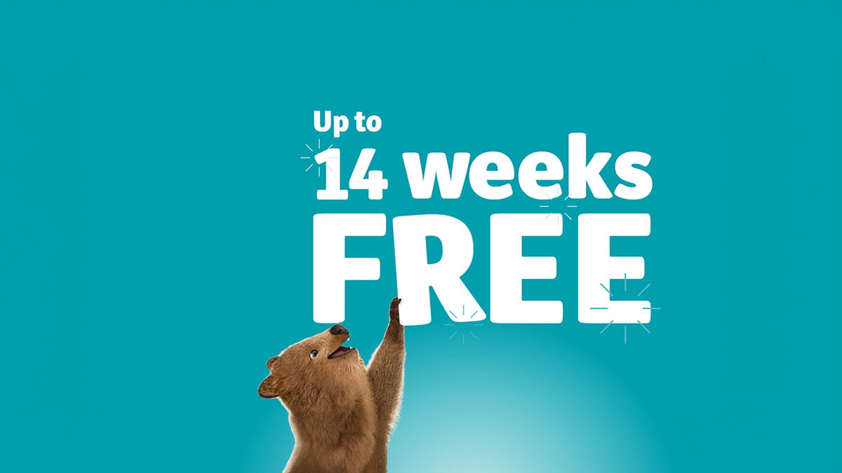 14 weeks free incentives