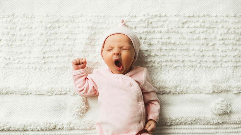 Newborn sleeping