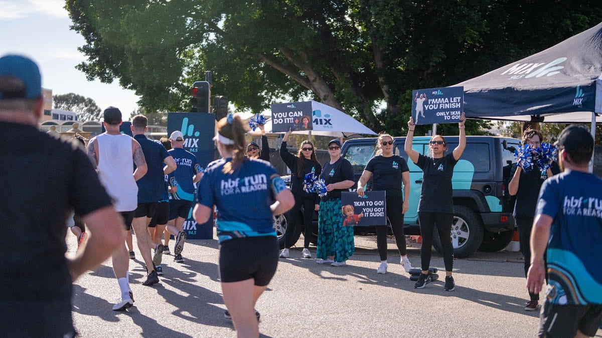 HBF 2025 Run for a Reason participants