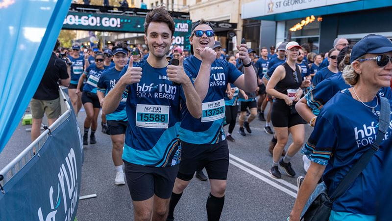 HBF Run for a Reason 2025 participants