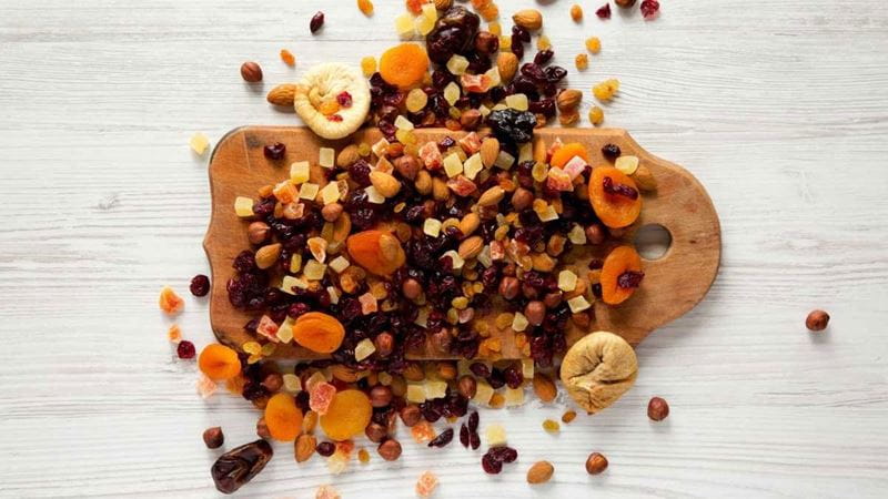 Home-made trail mix