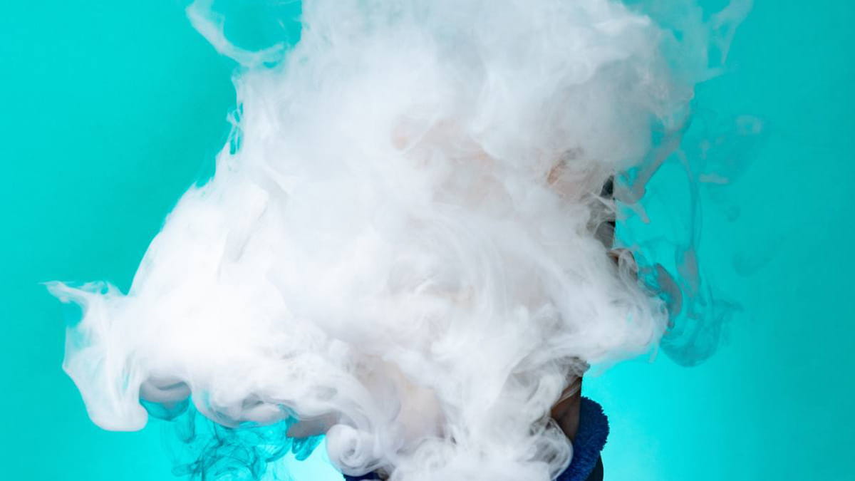 Person vaping