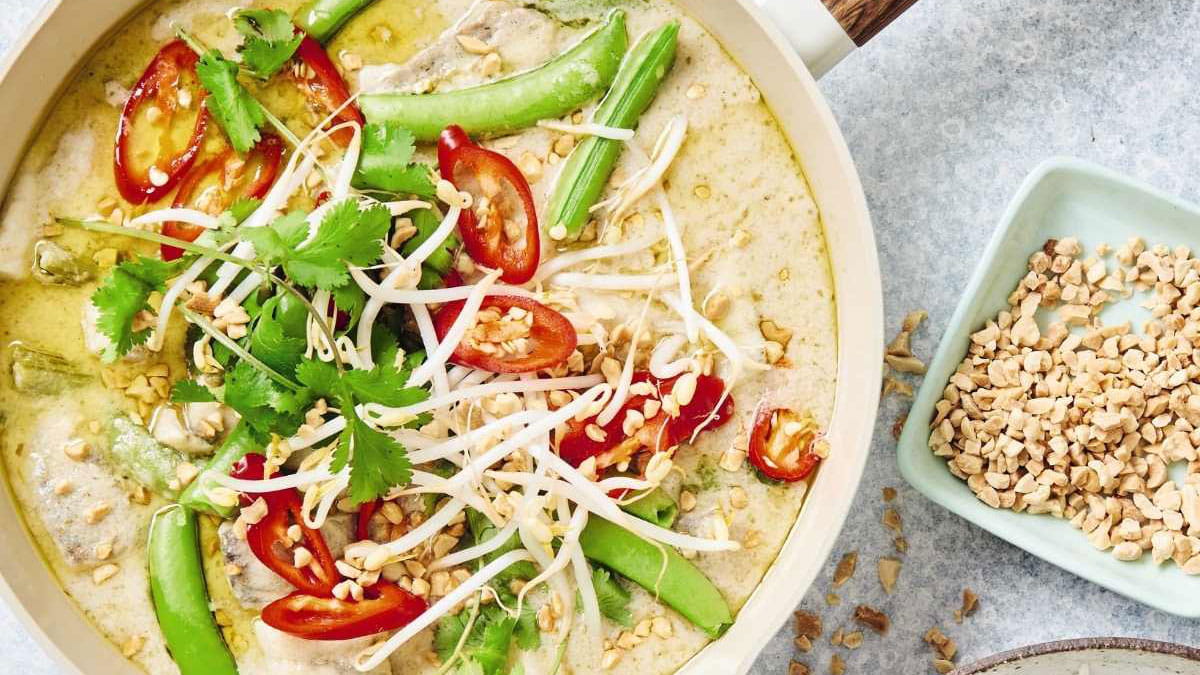 Thai green curry