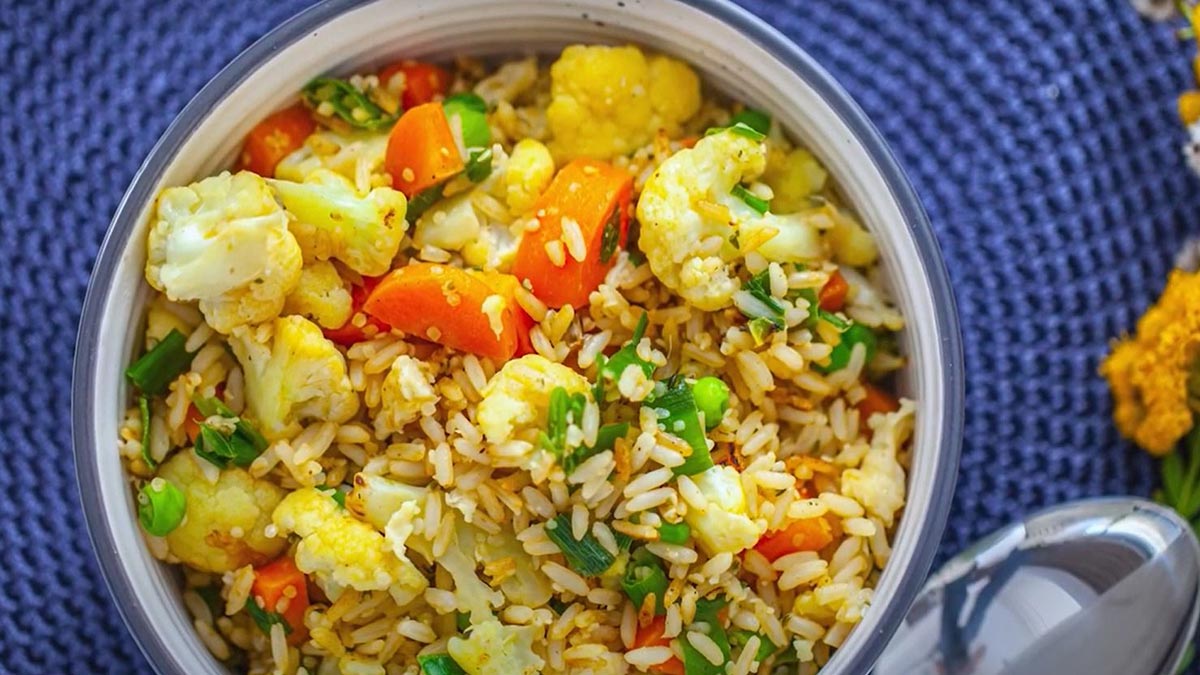 Vegetable fried rice