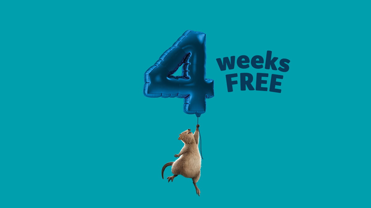 4 weeks free extras