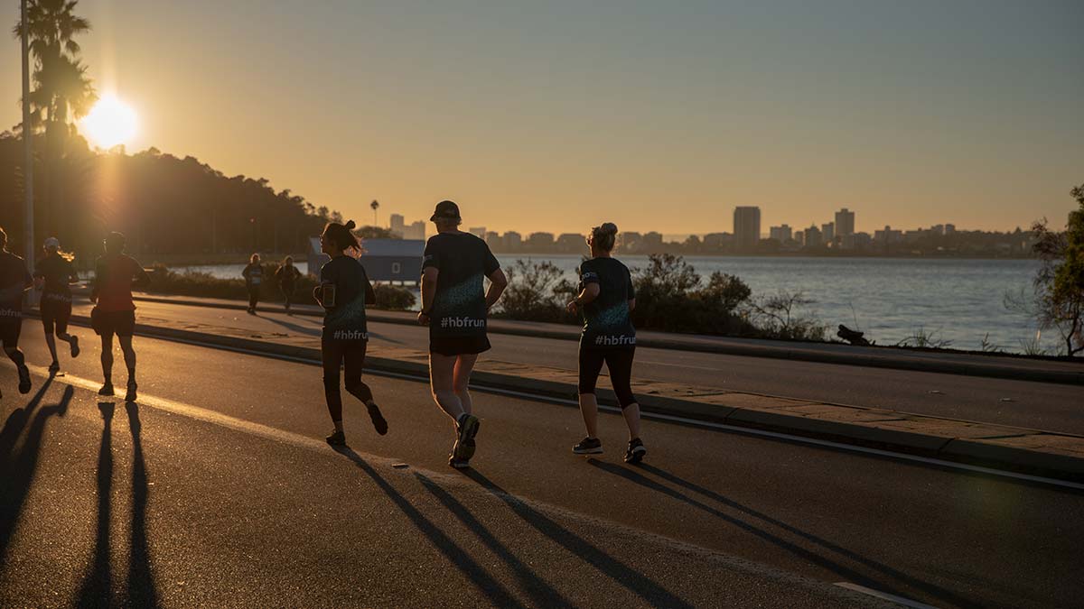 HBF Run for a Reason event