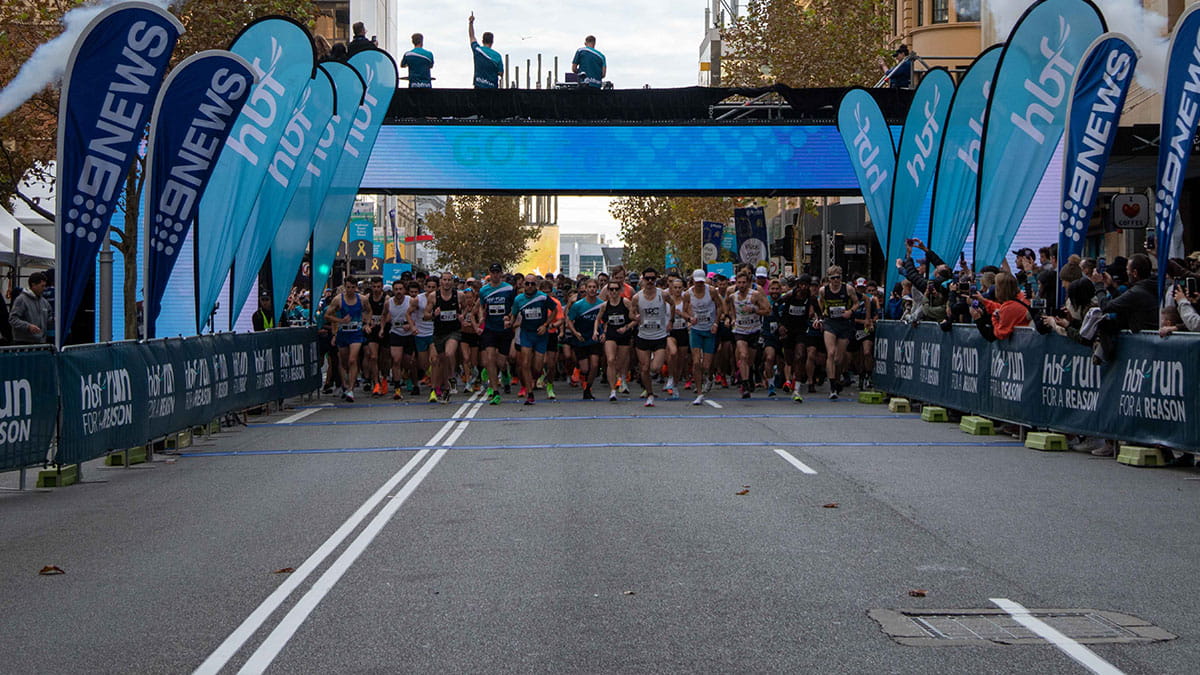 Run for a reason start of race