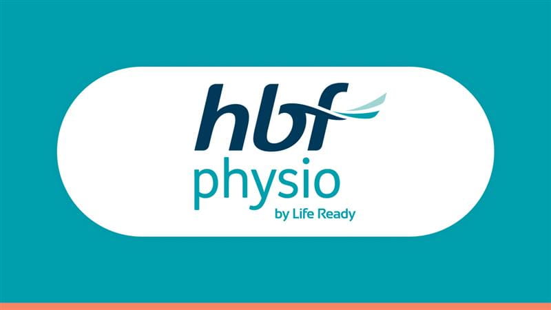 HBF Physio by Life Ready logo