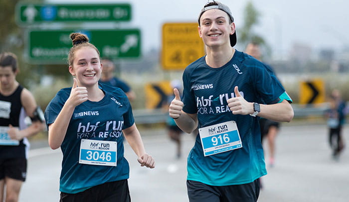 HBF Run for a Reason participants