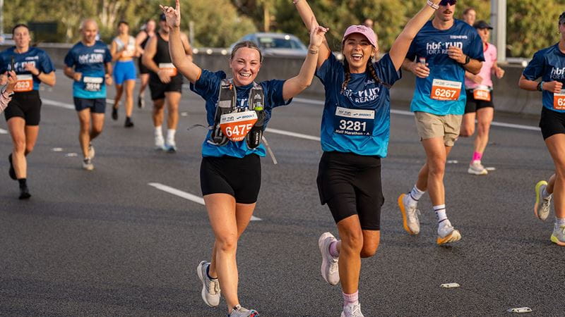 HBF run participants