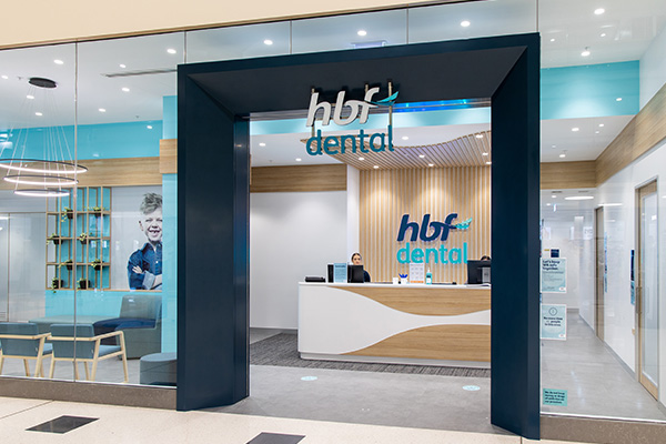 HBF CEO John Van Der Wielen and HBF Executive General Manager – Health Dr Daniel Heredia at the newly opened HBF Dental Joondalup.