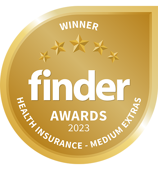 Finder - Best Health Insurance - Medium Extras Award 2023