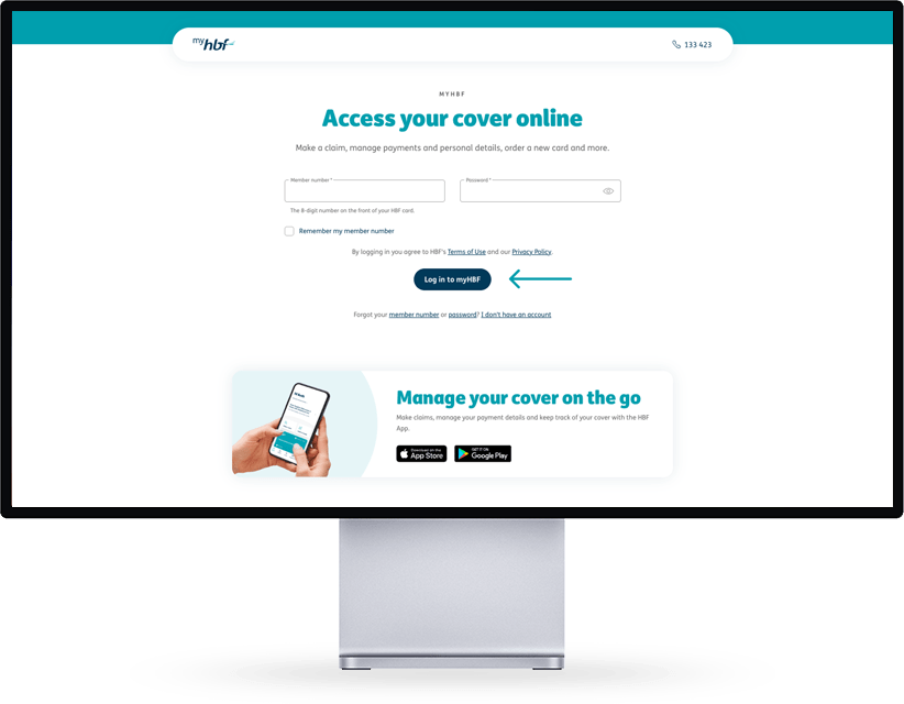 Myhbf login page