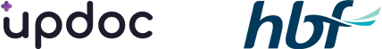 Updoc and HBF logos