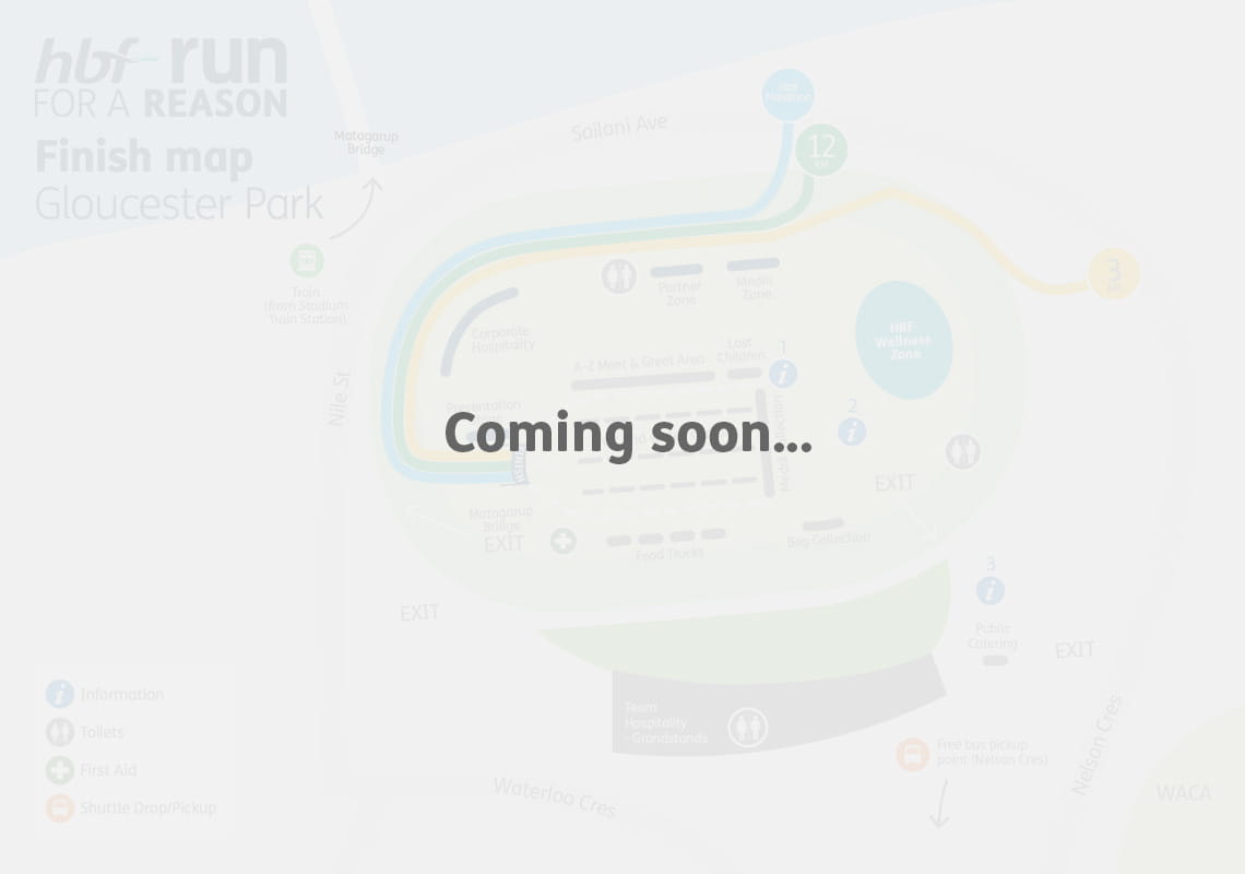 2025 HBF Run for a Reason finish line map