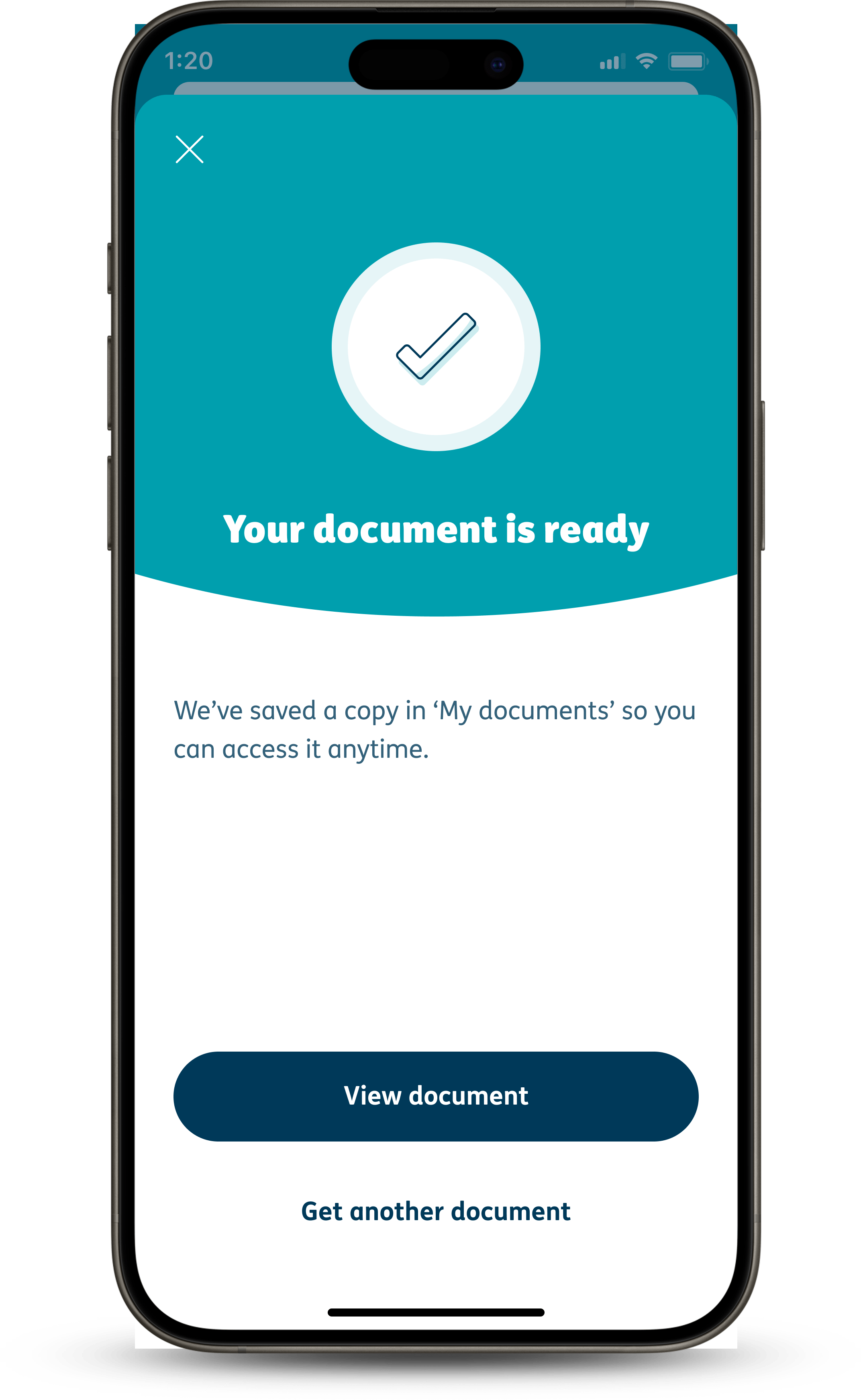 Your HBF tax statement will open as a PDF